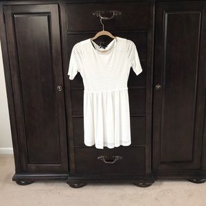 Casual white dress